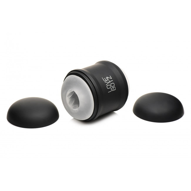 Lovebotz 10X Cyber Stroke Vibrating Stroker Black