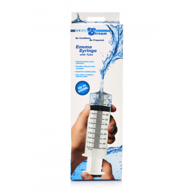 CleanStream Syringe with Tube 550ml