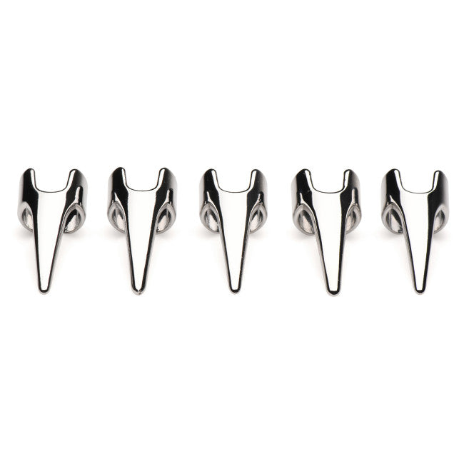 Master Series Clawed 5pc Sensation Play Rings Silver