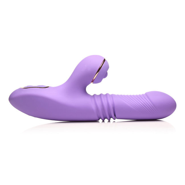 Shegasm Pro-Thrust Max 14X Thrusting & Pulsing Silicone Rabbit Purple