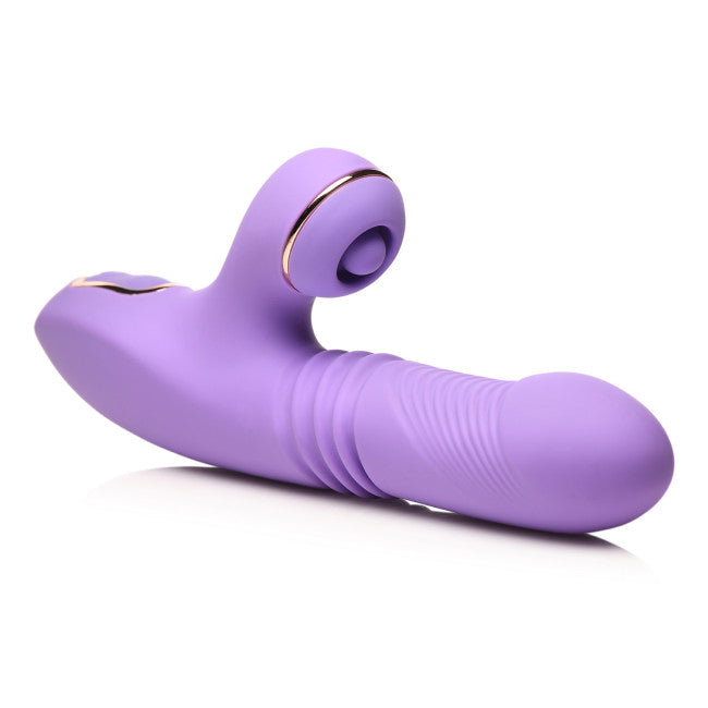 Shegasm Pro-Thrust Max 14X Thrusting & Pulsing Silicone Rabbit Purple