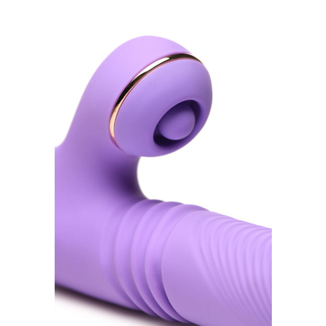 Shegasm Pro-Thrust Max 14X Thrusting & Pulsing Silicone Rabbit Purple