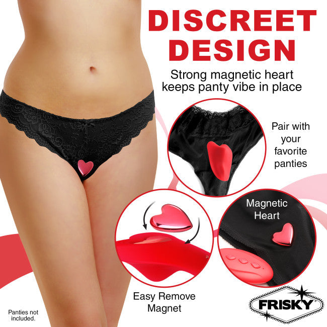 Frisky Love Connection Silicone Panty Vibe with Remote Control