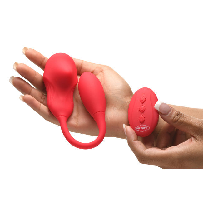 Frisky Double Love Connection Silicone Panty Vibe with Remote Control