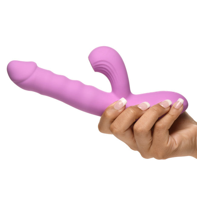 Shegasm Thrust Wave Thrusting & Sucking Rabbit Vibrator