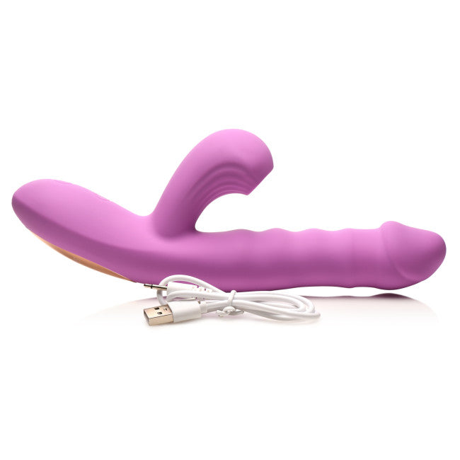 Shegasm Thrust Wave Thrusting & Sucking Rabbit Vibrator