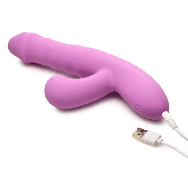 Shegasm Thrust Wave Thrusting & Sucking Rabbit Vibrator