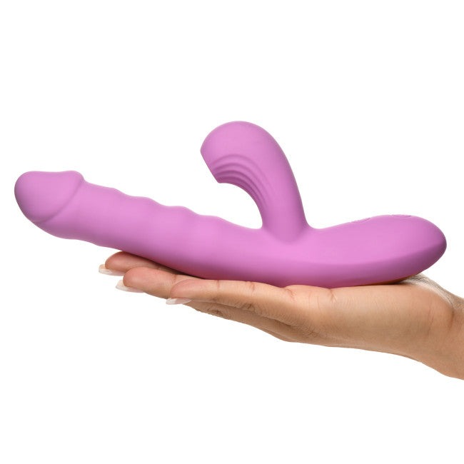Shegasm Thrust Wave Thrusting & Sucking Rabbit Vibrator