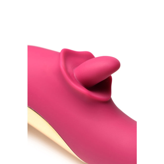 Lickgasm Tease & Please Thrusting & Licking Vibrator Pink