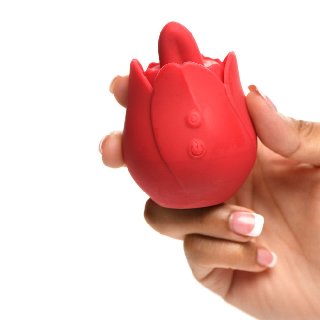 Bloomgasm Rose Kisser Licking & Vibrating Digital Clitoral Stimulator