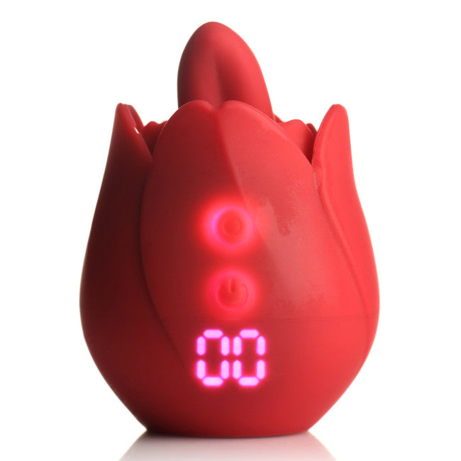 Bloomgasm Rose Kisser Licking & Vibrating Digital Clitoral Stimulator