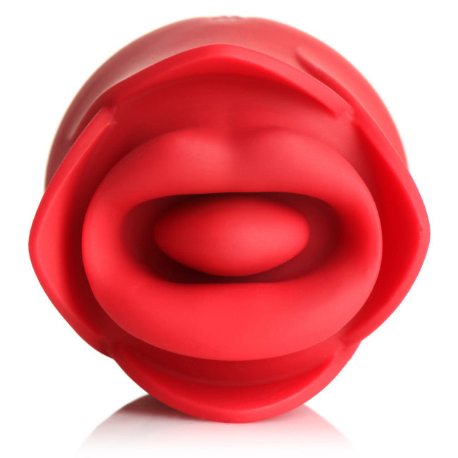 Lickgasm Sweet Kiss Kissing & Vibrating Clitoral Stimulator Red