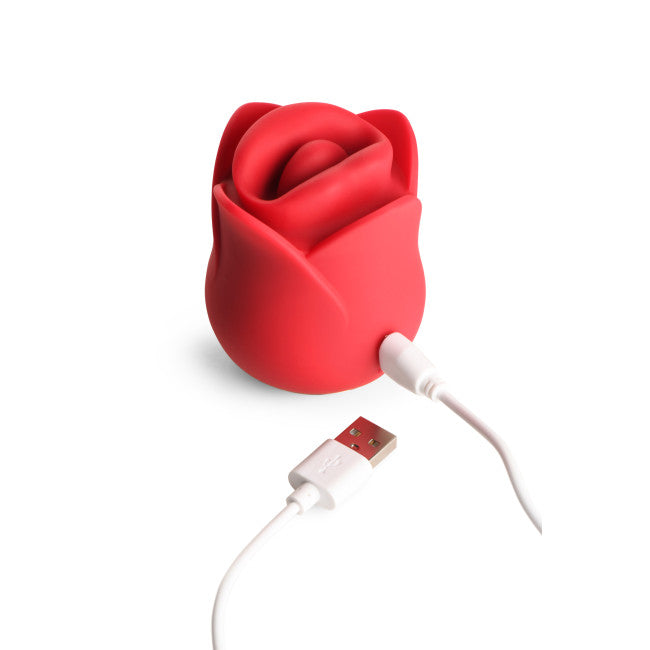 Lickgasm Sweet Kiss Kissing & Vibrating Clitoral Stimulator Red