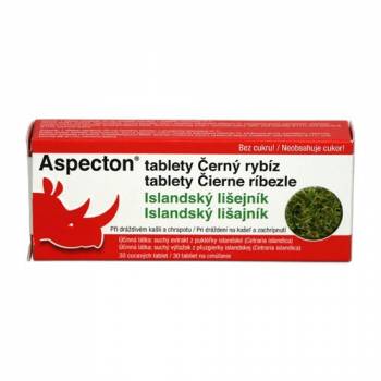 Aspecton black currant against cough 30 tablets