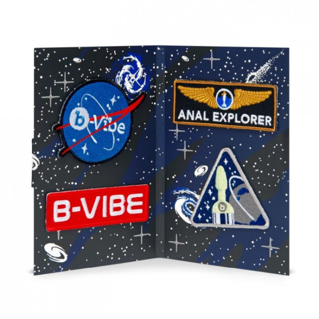 b-Vibe Astronaut Glow-in-the-Dark Butt Play Set