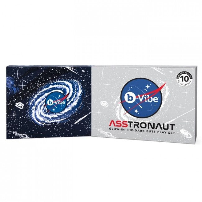 b-Vibe Astronaut Glow-in-the-Dark Butt Play Set