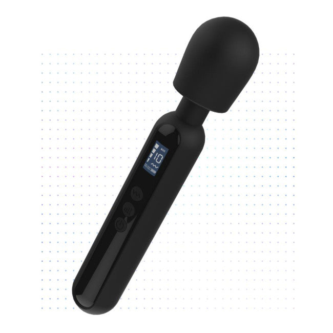 Blacq Digital Wand Vibrator Black