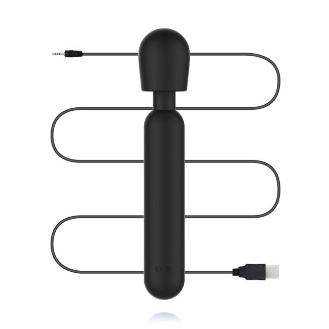 Blacq Digital Wand Vibrator Black