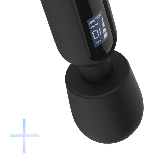 Blacq Digital Wand Vibrator Black