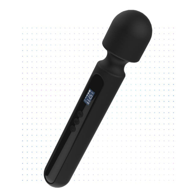 Blacq Digital Super Wand Vibrator Black