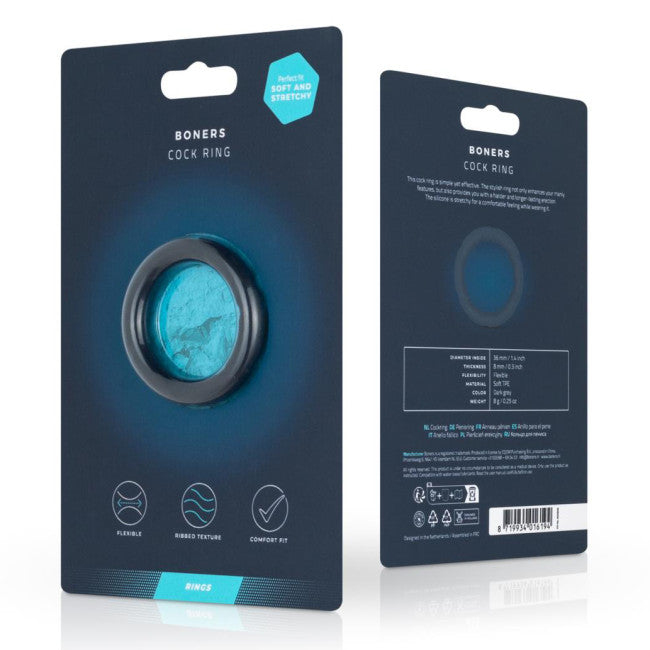 Boners Ergo Cockring Blue