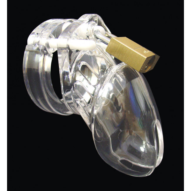CB-X CB-6000S Small Male Chastity Device Transparent
