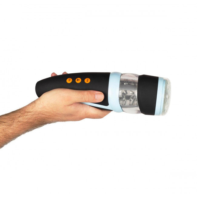 CRUIZR CP02 Rotating and Vibrating Automatic Masturbator with Adapter