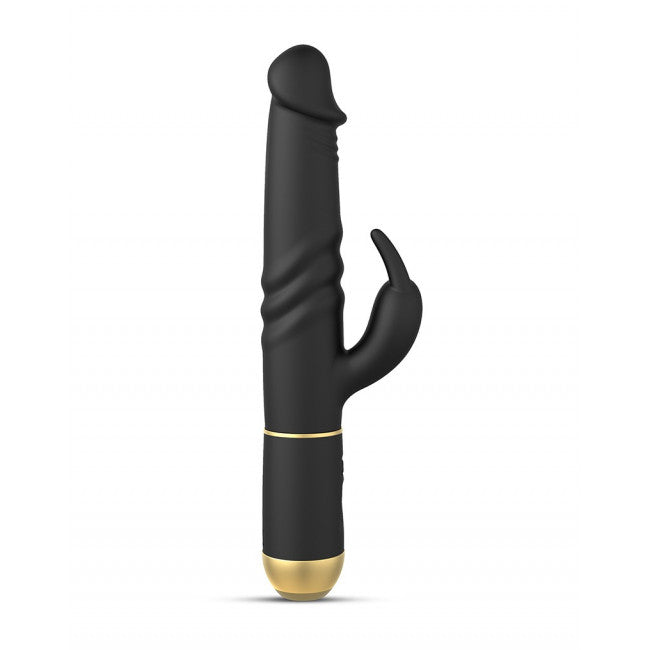 Dorcel Furious Rabbit 2.0 Thrusting and Rotating Vibrator Black