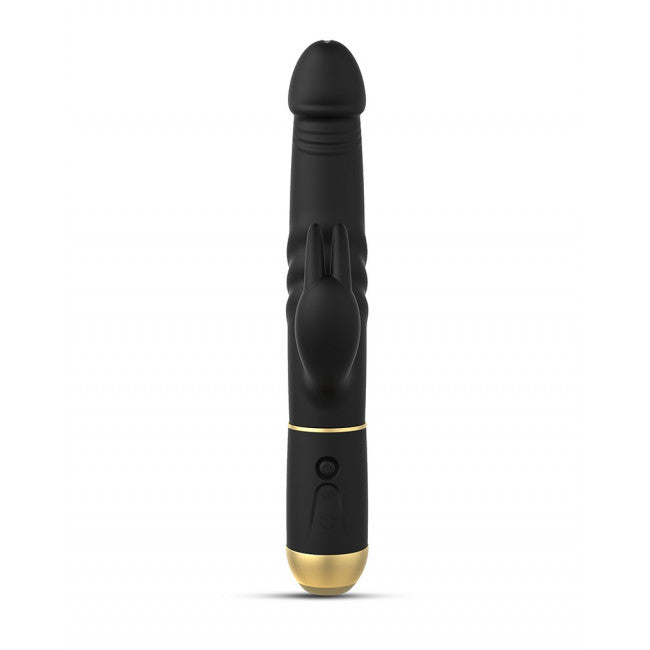 Dorcel Furious Rabbit 2.0 Thrusting and Rotating Vibrator Black