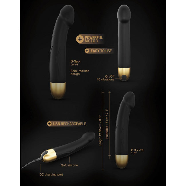 Dorcel Real Vibration M 2.0 Black-Gold