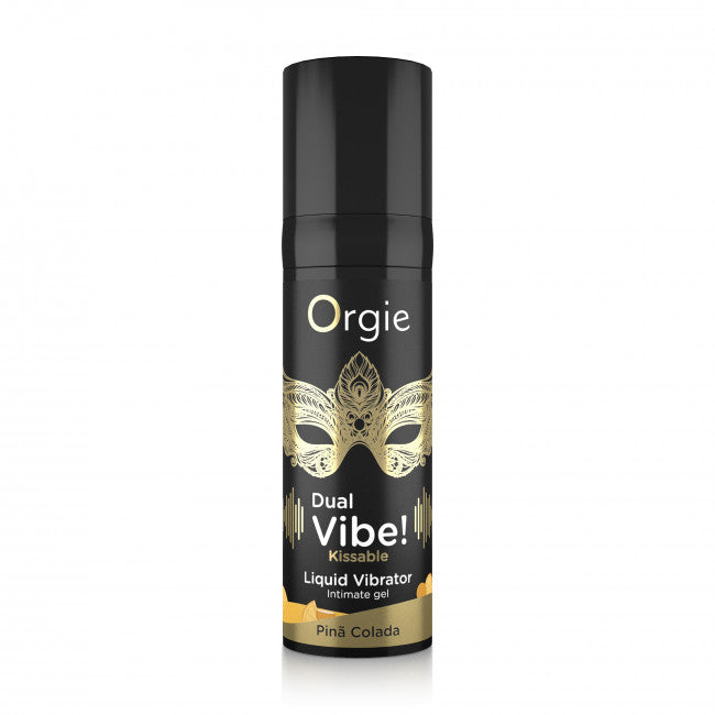 Orgie Dual Vibe! Kissable Liquid Vibrator Pina Colada 15ml