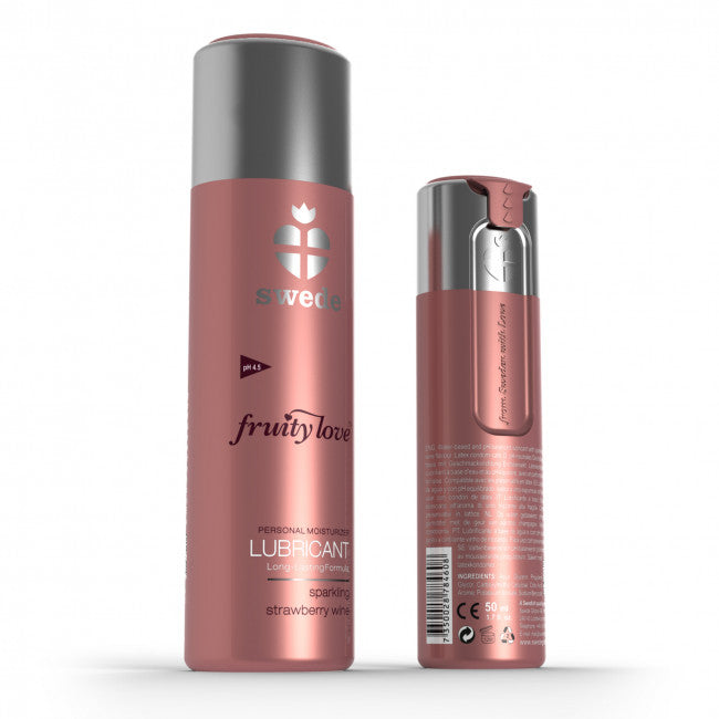Swede Fruity Love Lubricant Sparkling Strawberry Wine 100ml