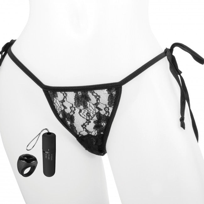 The Screaming O Remote Control Panty Vibe Set Black