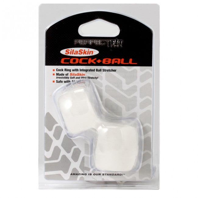 Perfect Fit SilaSkin Cock & Ball Clear