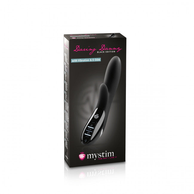 Mystim Daring Danny eStim Vibrator Black