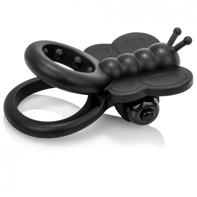 The Screaming O Monarch Wearable Butterfly Vibe Black