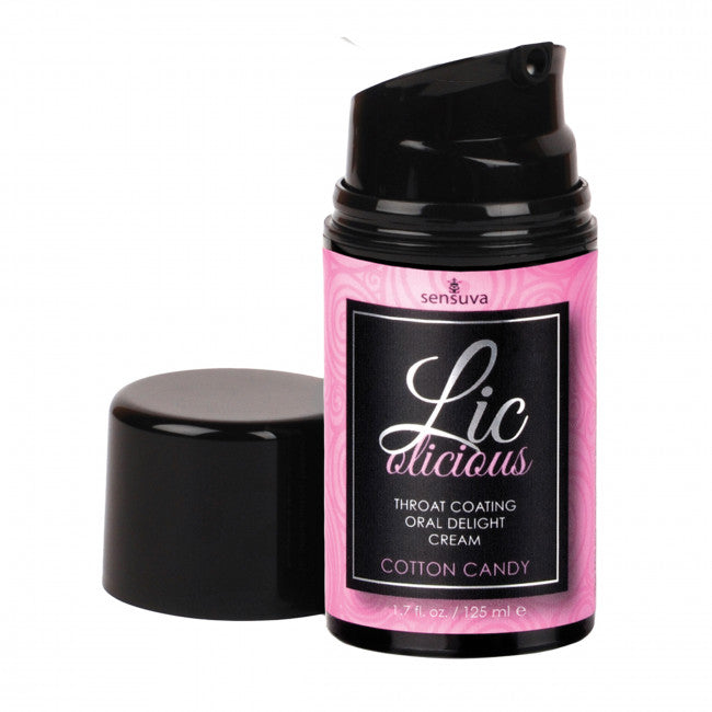 Sensuva Lic-o-licious Cotton Candy Oral Delight Cream 50ml