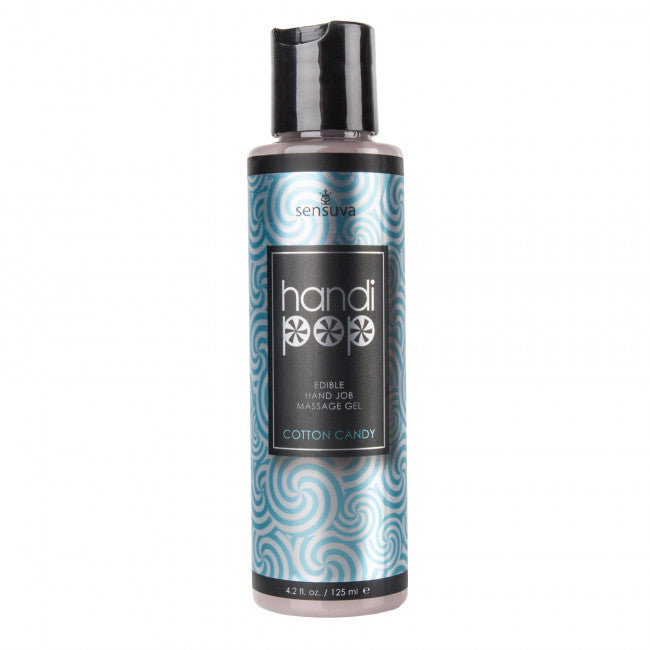 Sensuva Handipop Cotton Candy Edible Hand Job Massage Gel 125ml