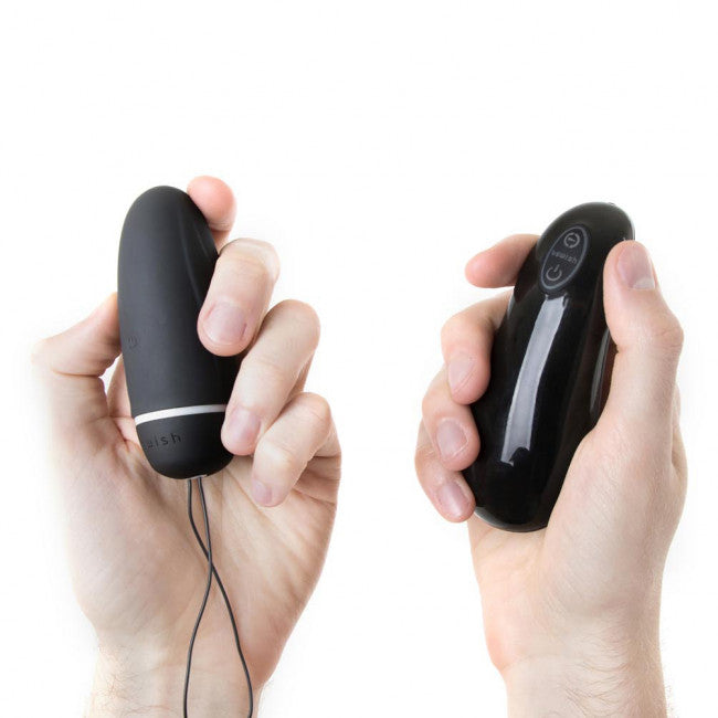 Bswish Bnaughty Deluxe Unleashed Wireless Vibrating Egg Black