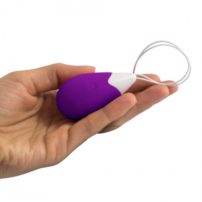 FeelzToys Anna Vibrating Egg Remote Deep Purple