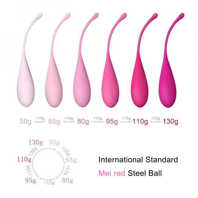 Feelz Toys FemmeFit Pelvic Muscle Training Set 6 pack