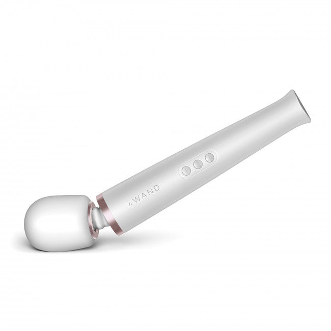 Le Wand Rechargeable Massager - Luxury Massage Head Pearl White