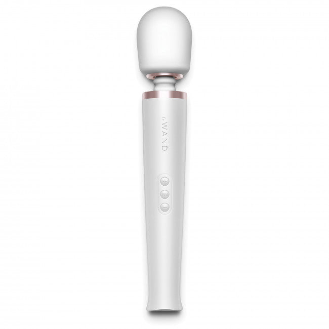 Le Wand Rechargeable Massager - Luxury Massage Head Pearl White