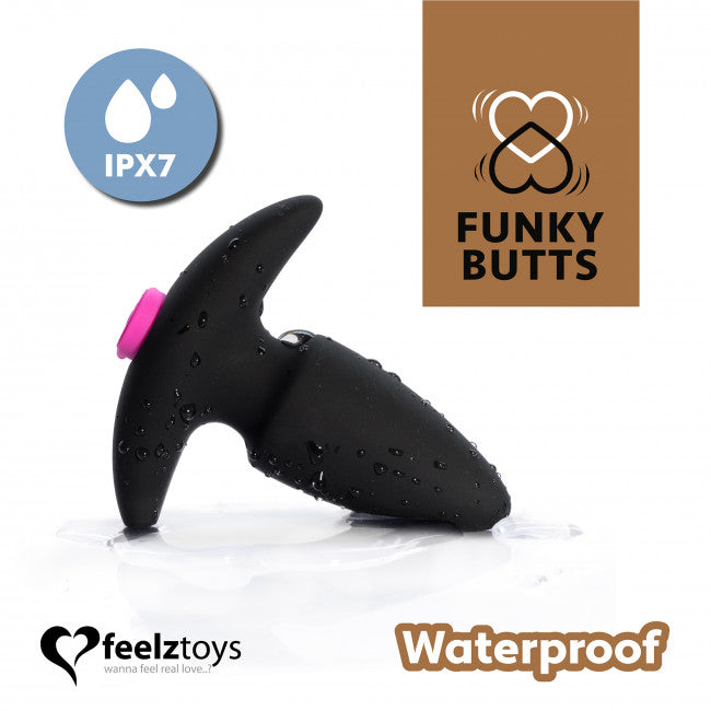 FeelzToys FunkyButts Remote Controlled Butt Plug Set for Couples