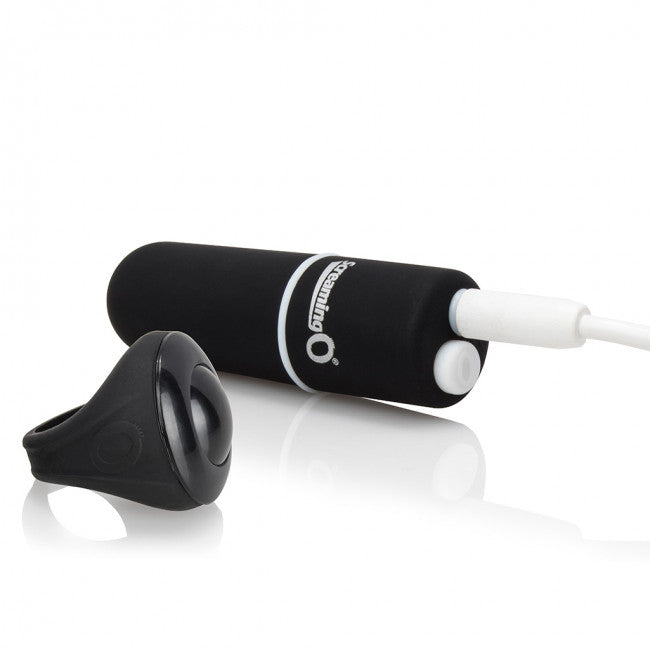 The Screaming O Charged Remote Control Panty Vibe Set Black