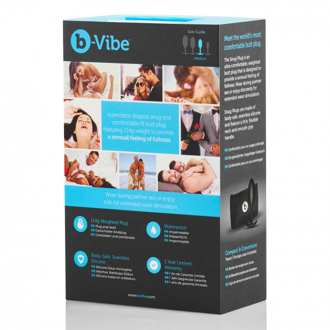 b-Vibe Snug Plug 2 Black