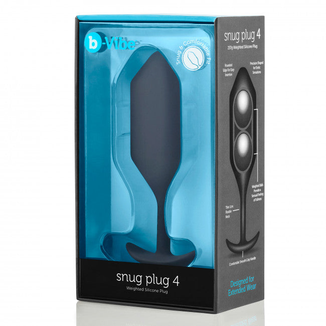 b-Vibe Snug Plug 4 Black