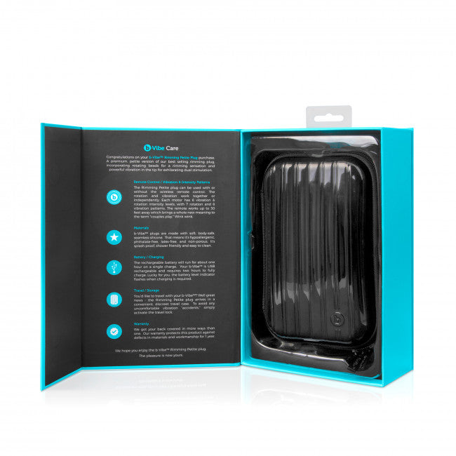 b-Vibe Rimming Petite Black