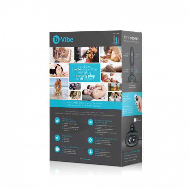 b-Vibe Rimming Petite Black
