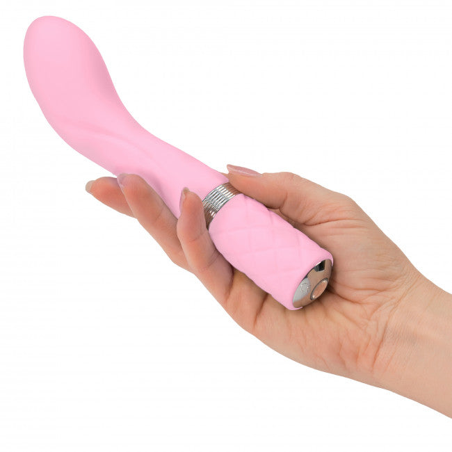 Pillow Talk Sassy Luxurious G-Spot Massager with Swarovski Crystal Pink